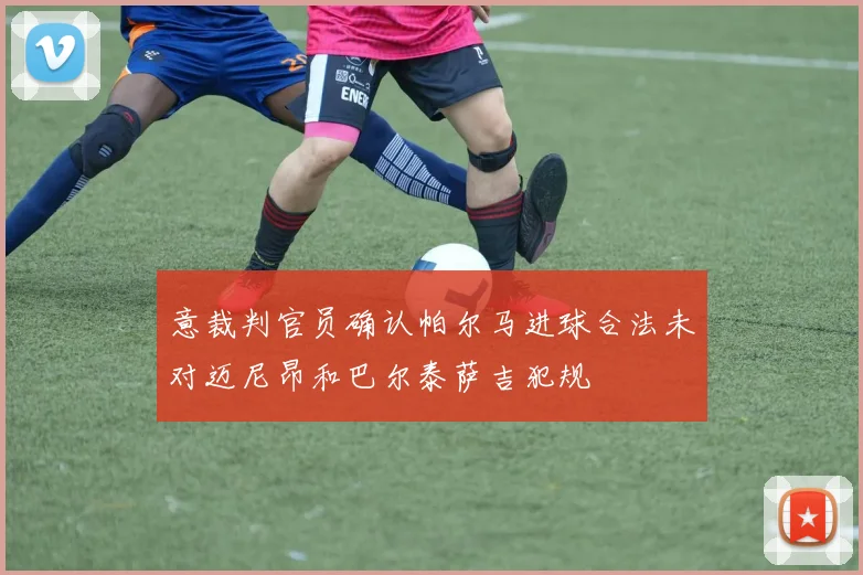 意裁判官员确认帕尔马进球合法未对迈尼昂和巴尔泰萨吉犯规